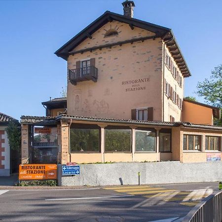 Hotel Ristorante Della Stazione Tegna Exteriér fotografie